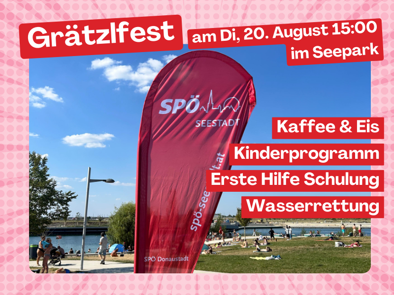 Read more about the article Grätzlfest im Seepark