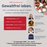 Gewaltfrei leben. Informations- und Workshop-Tag für Frauen*